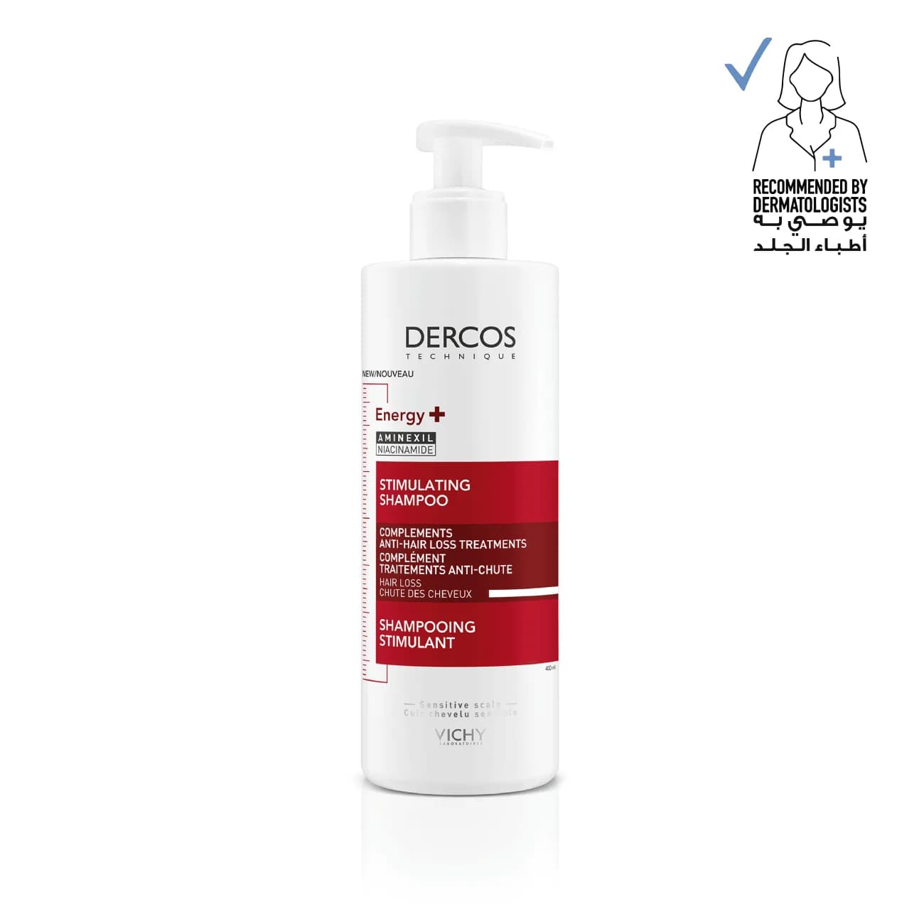 Vichy Dercos Energising Shampoo, 200 ml