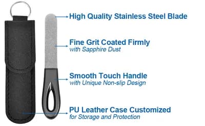 The Body Set Metal Nail File OPT-3079