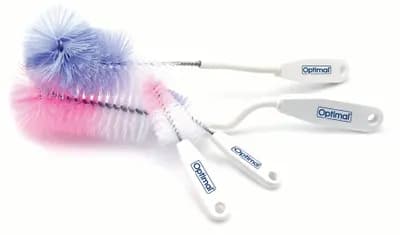Optimal Brush Set for Feeding Bottle & Nipple
