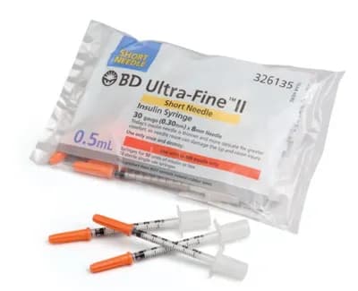 Insulin Syringe 0.5ml
