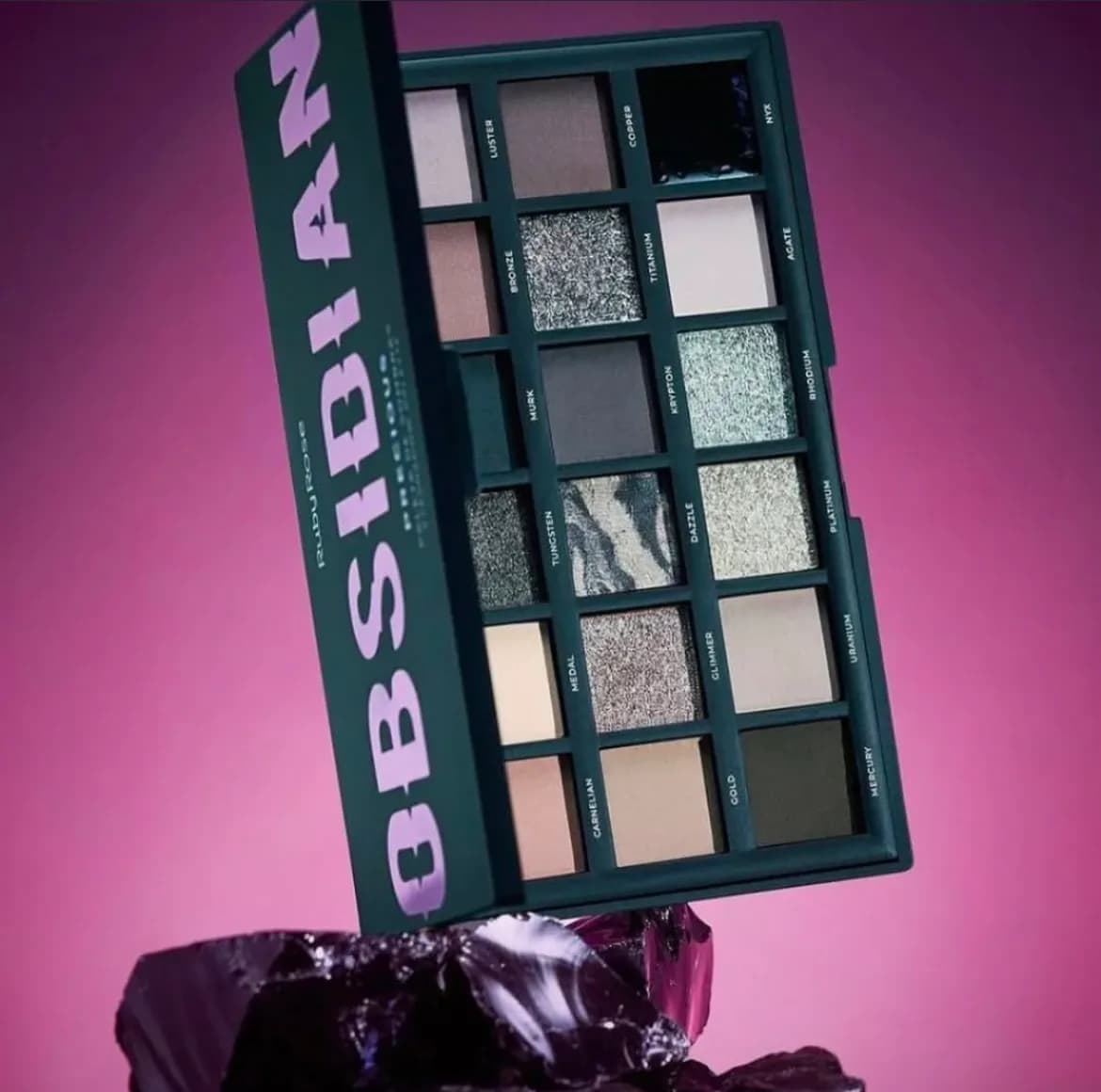 Ruby Rose HB-2601 Obsidian Precious Eyeshadow Palette