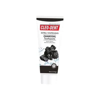 Cleo Dent Toothpaste Charcoal Extra Whitening 103 g