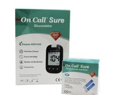 On Call Sure CE Blood Glucose Monitoring System