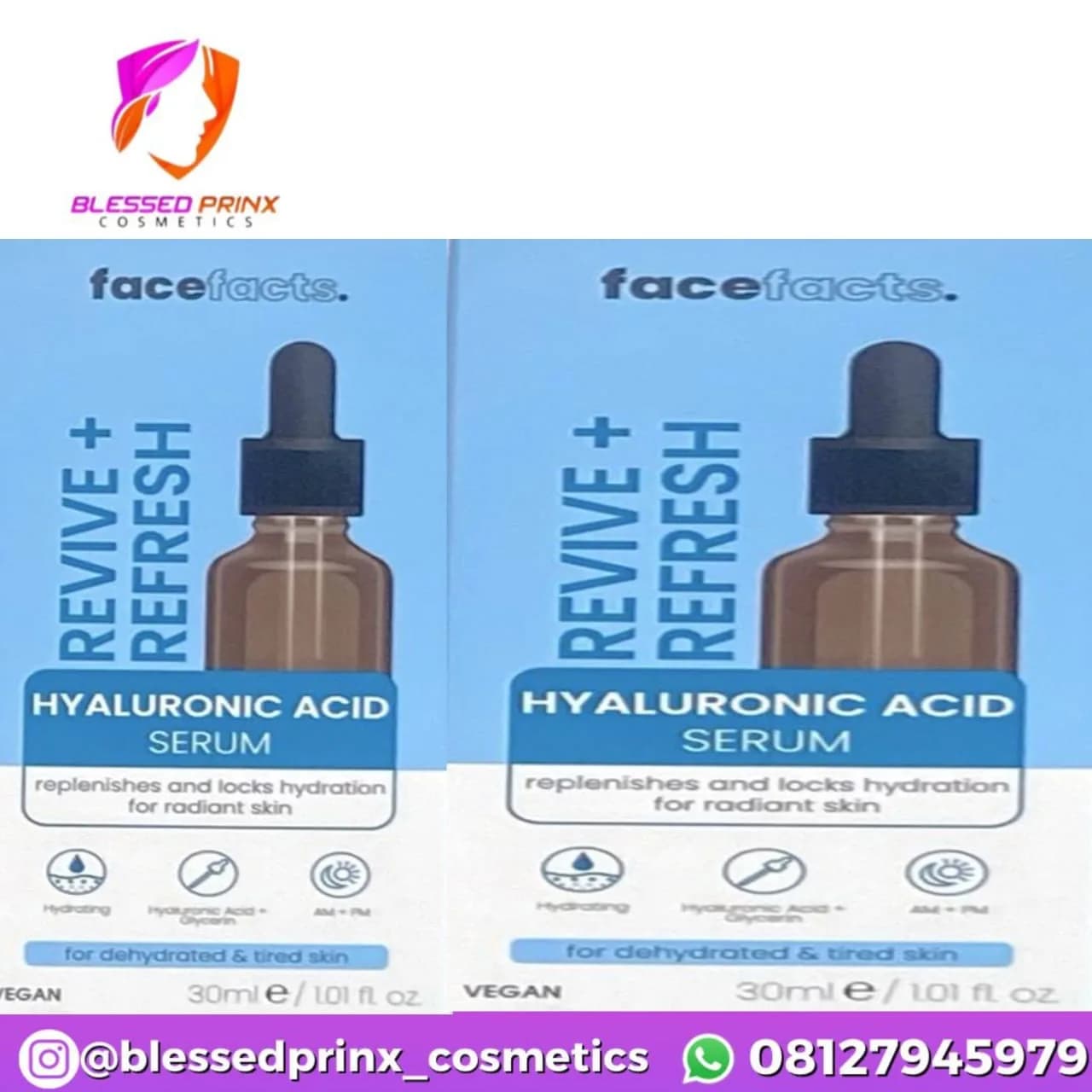 Face Facts Hyaluronic Facial Serum