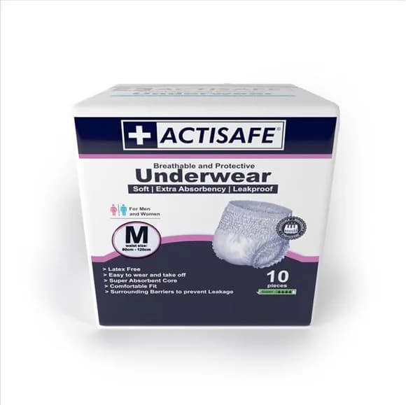 Actisafe Adult Diaper Medium 10 pcs