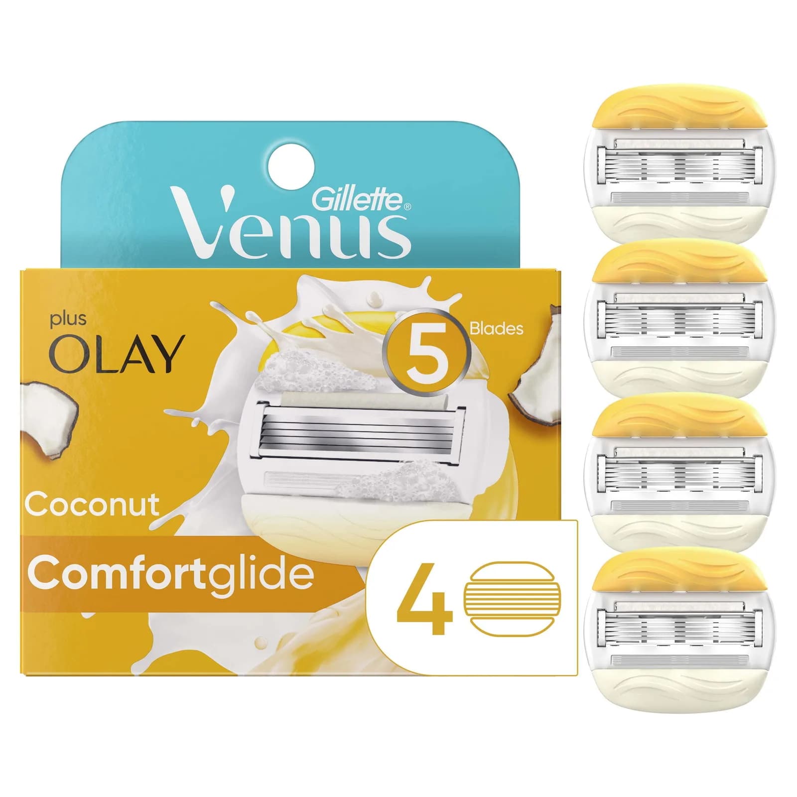 Gillette Olay Razor Blades 5 Blades
