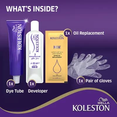 Koleston 302/0 Hair Colour + Oxidant