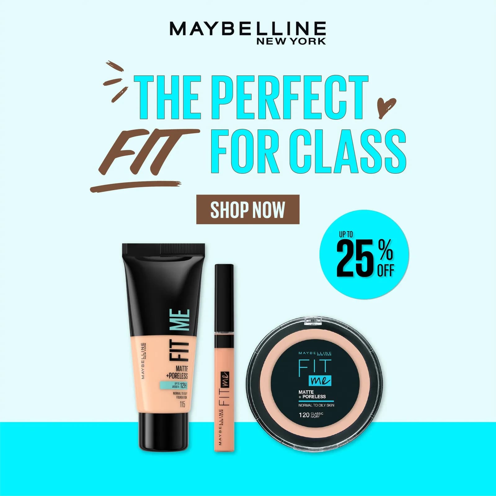 Maybelline Fit Me Foundation