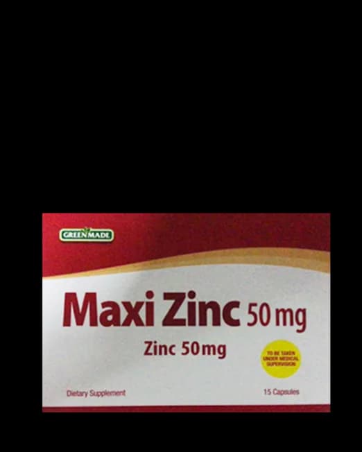 Maxi Zinc 50 mg 15 Capsules