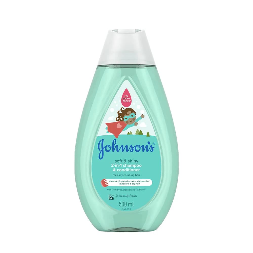 Johnson's Shampoo & Conditioner 2 in 1 500 ml
