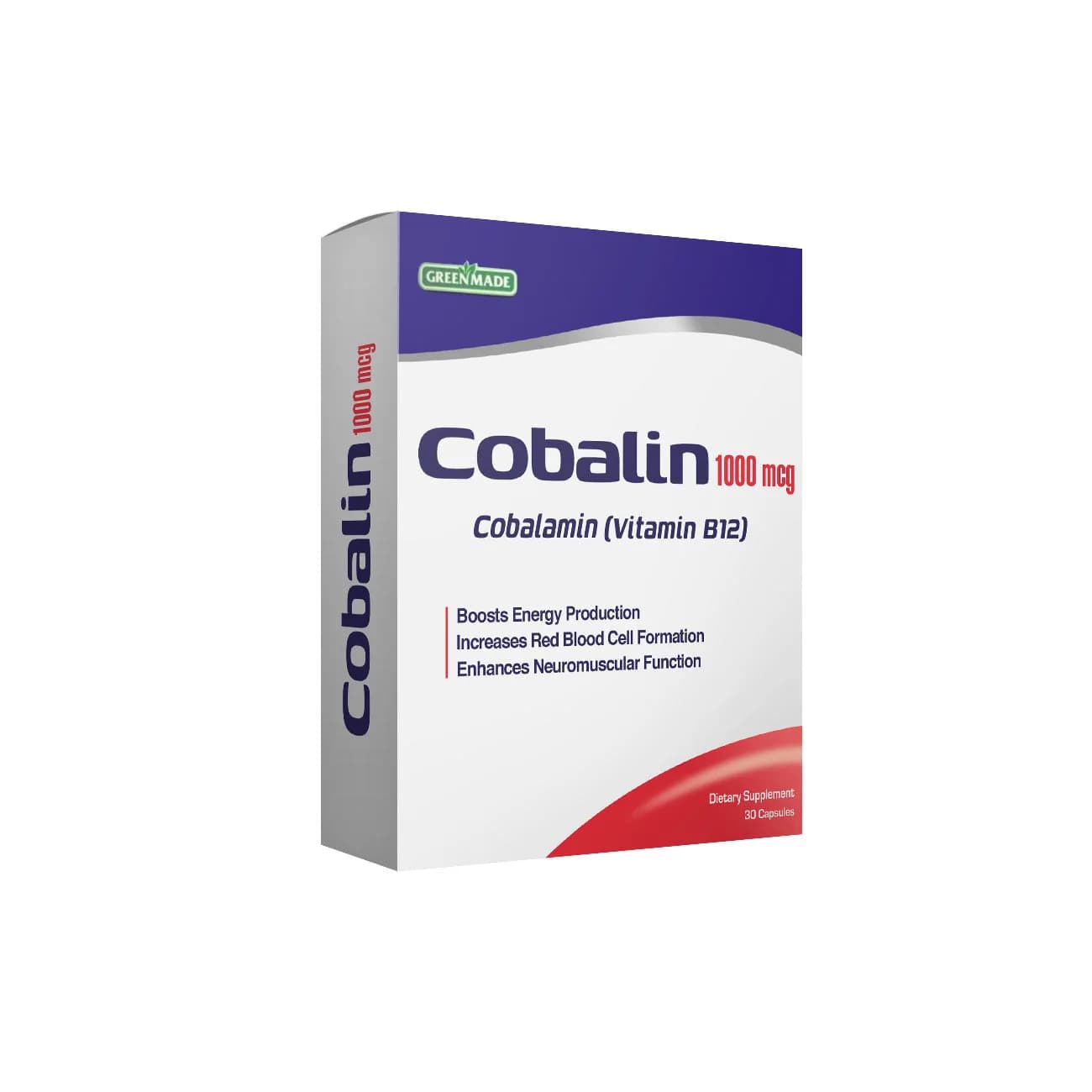 Cobalin 1000 Mcg 30 Capsules