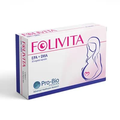 Folivita Female Fertility Supplement 30 Capsules