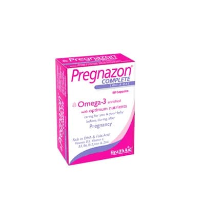 Health Aid Pregnazon Complete 60 Tablets