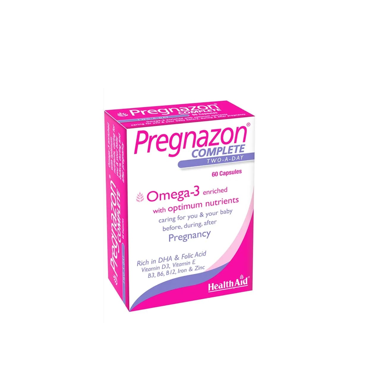 Health Aid Pregnazon Complete 60 Tablets