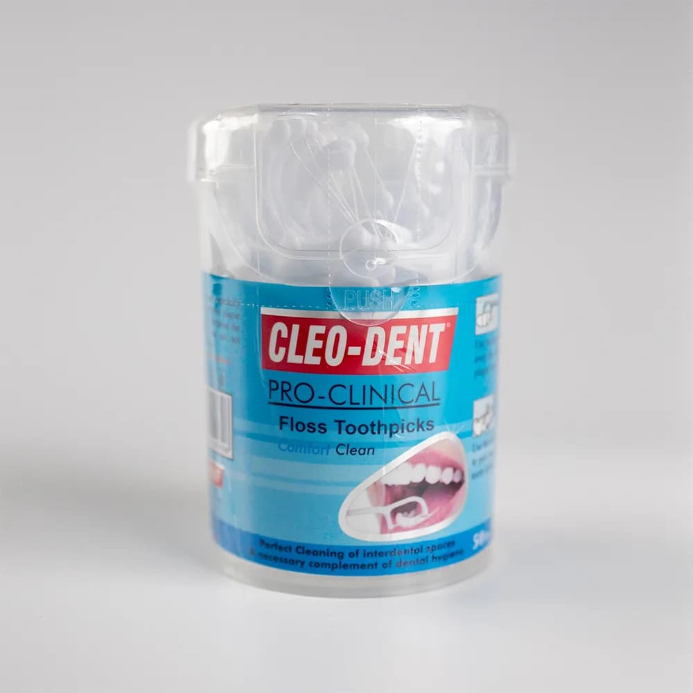 Cleo Dent Floss Toothpicks 50 pcs