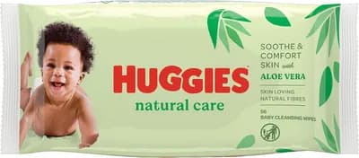 Huggies Natural Care Wipes 56 pcs