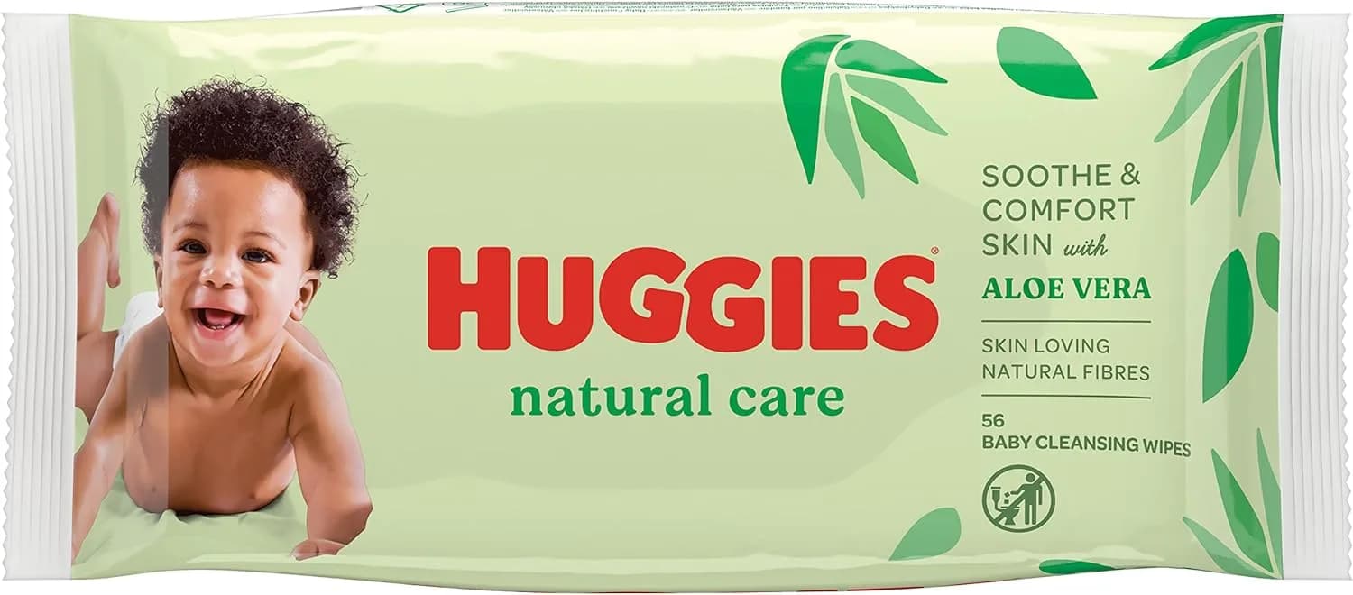 Huggies Natural Care Wipes 56 pcs