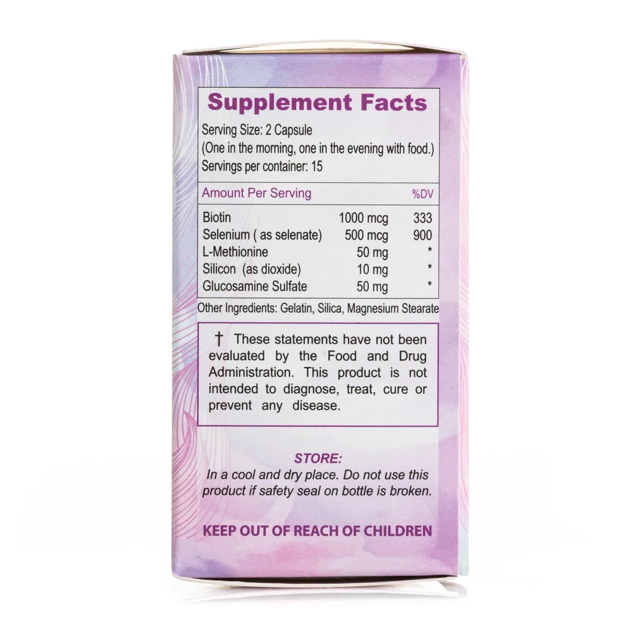 B&S Hairfluence 30 Capsules