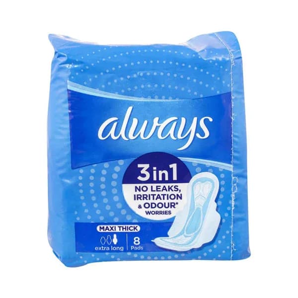 Always Maxi Thick Extra Long Pads 7's