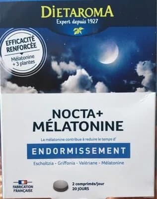 Nocta Melatonin Sleep Aid 40 Tablets