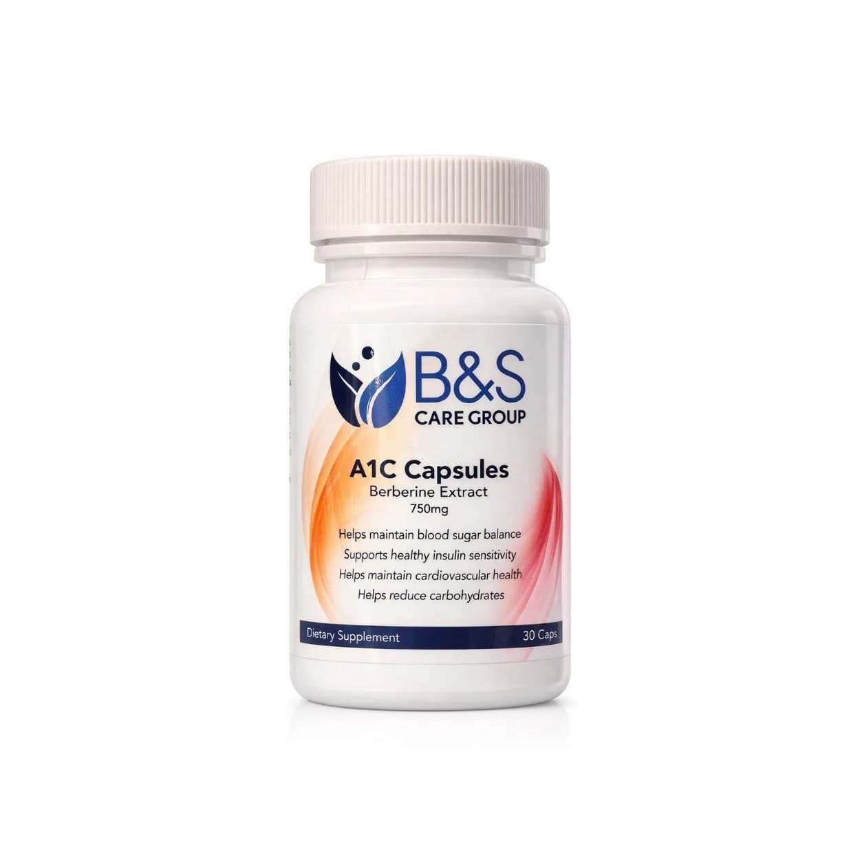 B&S A1C Berberine 30 Capsules