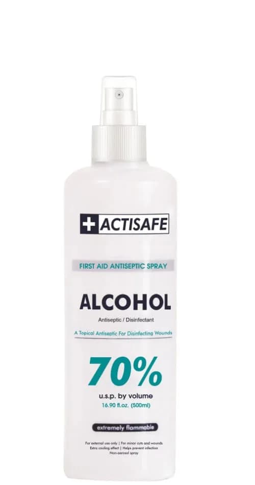 Actisafe Alcohol 70% Spray 500 ml