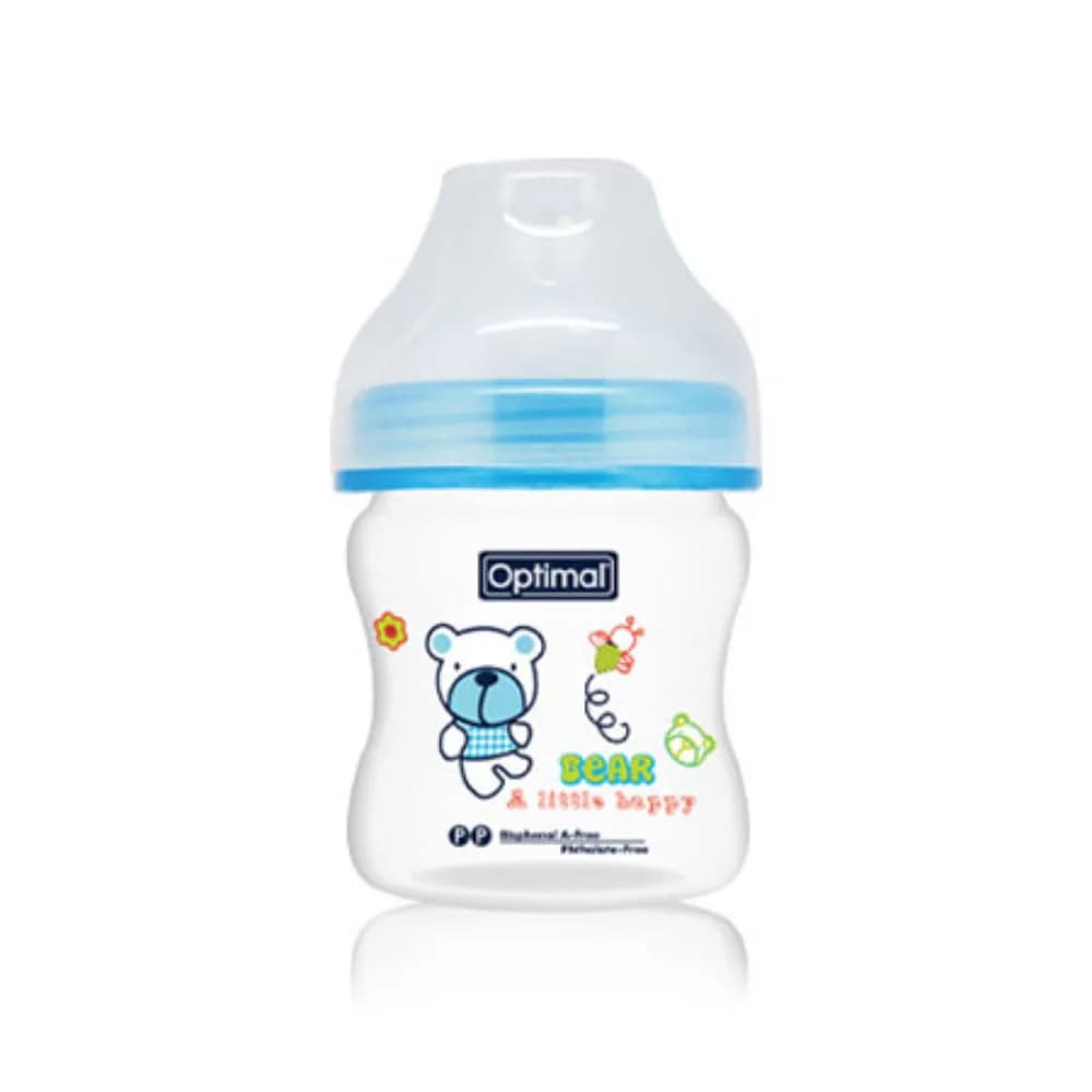 Optimal Extra Wide Neck Feeding Bottle 150ml