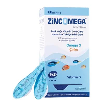 Zincomega 20x 5ml Spoons