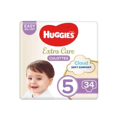 Huggies Culottes Diaper Pants Size 5 12-17 kg 34 pcs