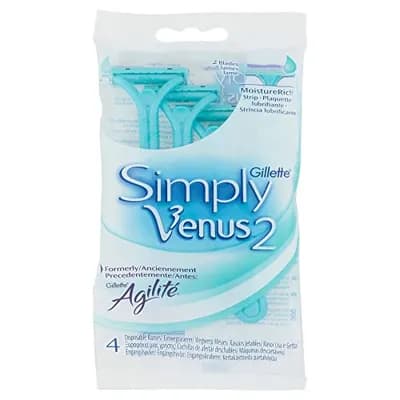 Gillette Venus Simply Razor for Women 4pcs
