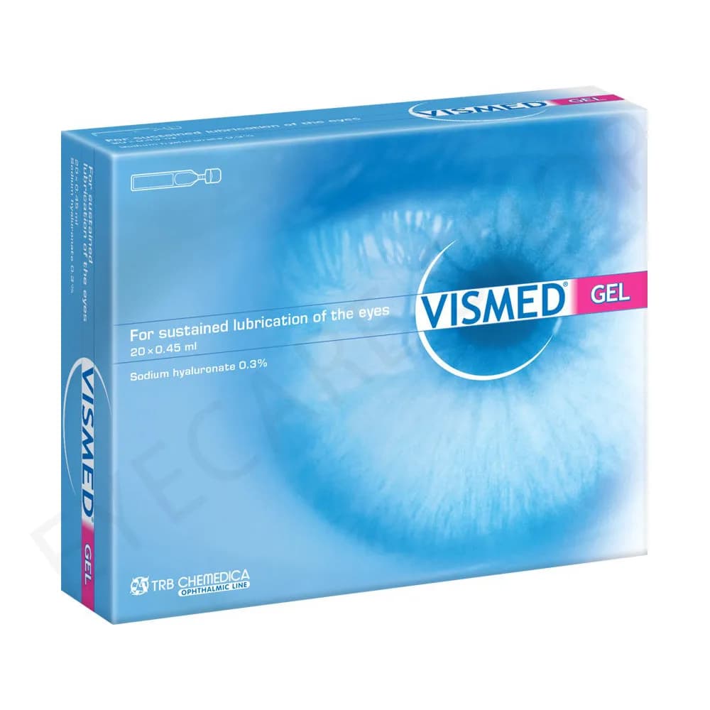 Vismed Eye Gel Single Dose 20 x 0.45 ml 0.18%