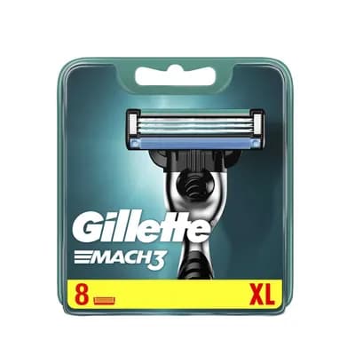 Gillette Mach3 Plus Blades 1+7