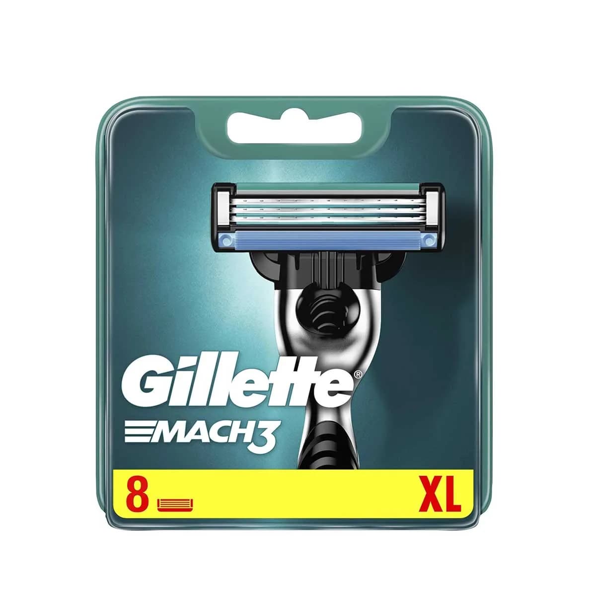 Gillette Mach3 Plus Blades 1+7