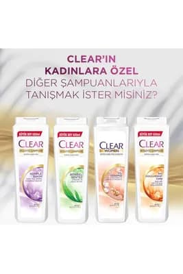 Clear Shampoo Soft and Shiny 600 ml