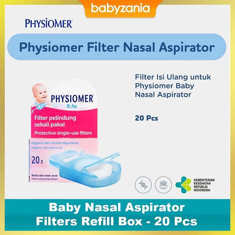 Physiomer Bebe Nasal Aspirator Filters 20 pcs