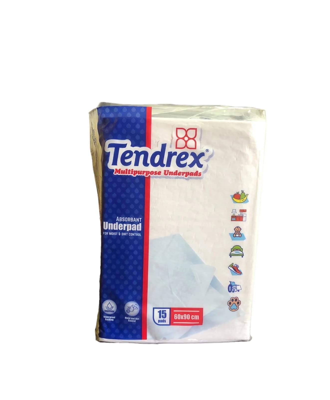 Tendrex Underpad 15 Pads 90x60 cm