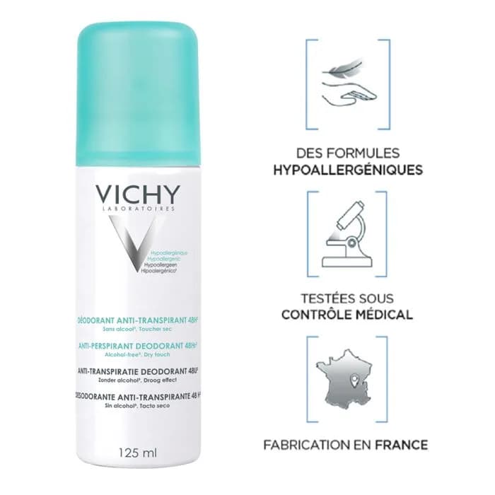 Vichy Deodorant Spray 125 ml
