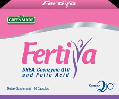 Fertiva DHEA-Q10-Folic Acid 30 Capsules
