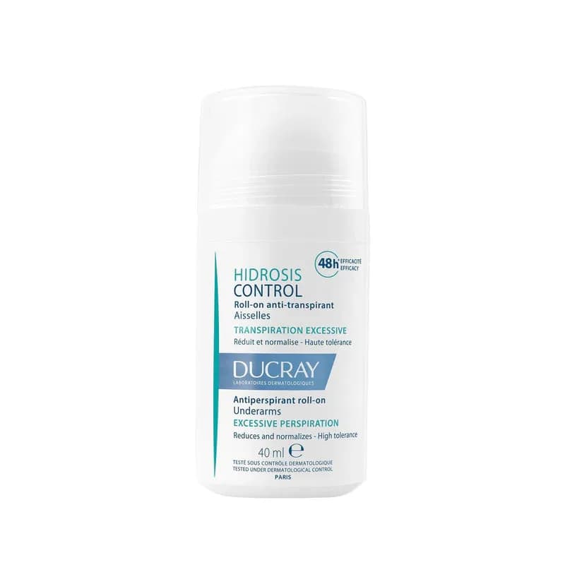 Ducray Hidrosis Control Anti-Transpirant Roll-On 40 ml (1+1 Free)