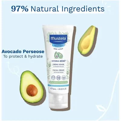 Mustela Hydra Bebe Visage Face Cream 40ml