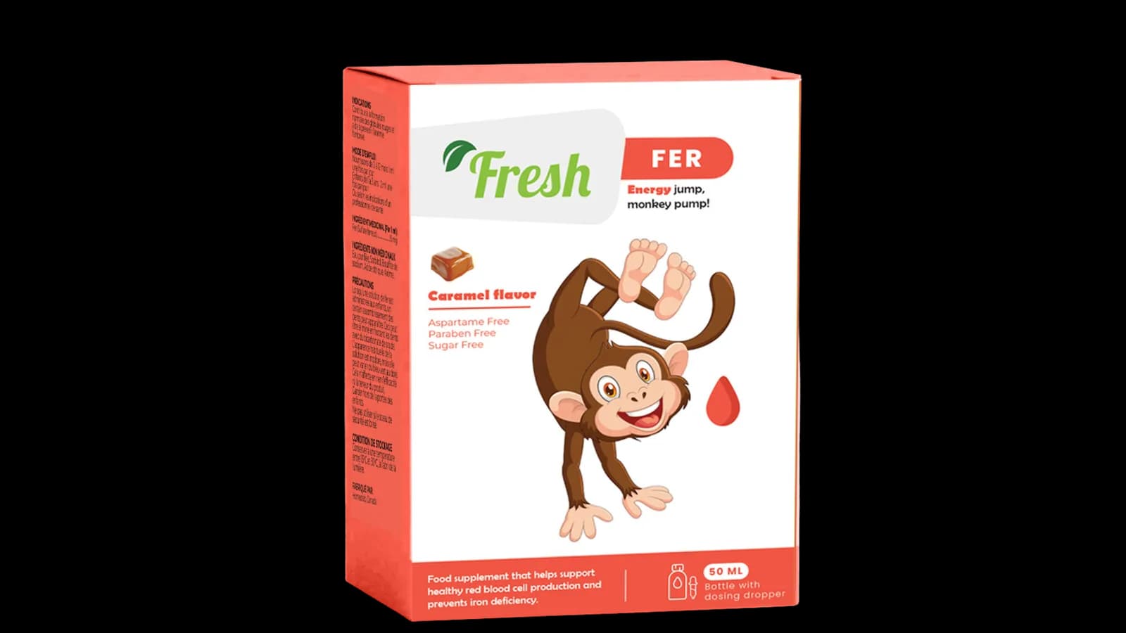 Fresh Fer Caramel Oral Solution 50 ml