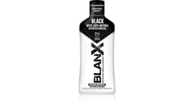 Blanx Antibacterial Whitening Mouthwash Activated Charcoal 500 ml