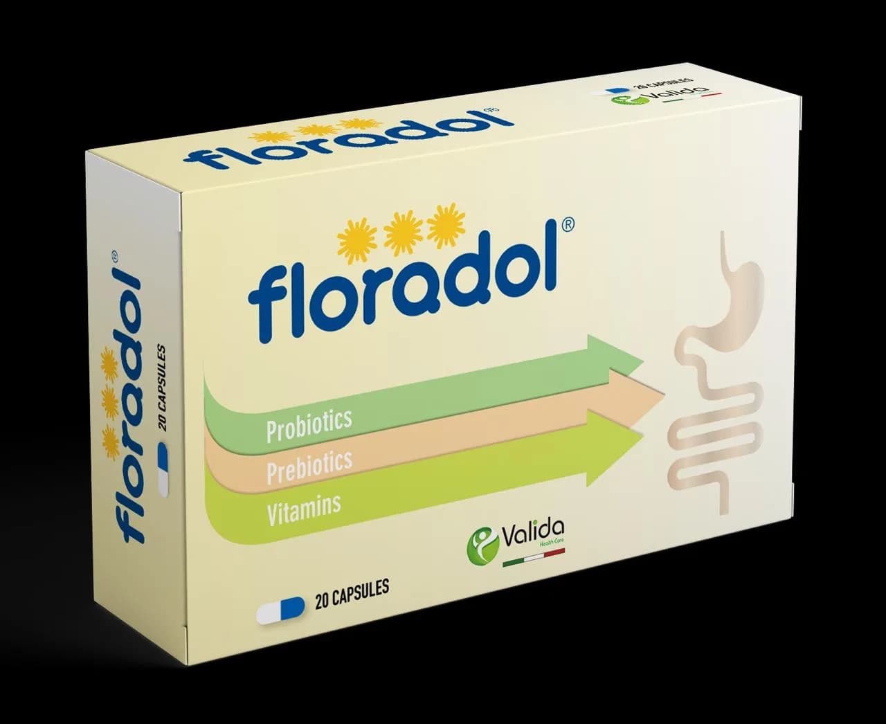 Floradol Probiotics 20 Capsules