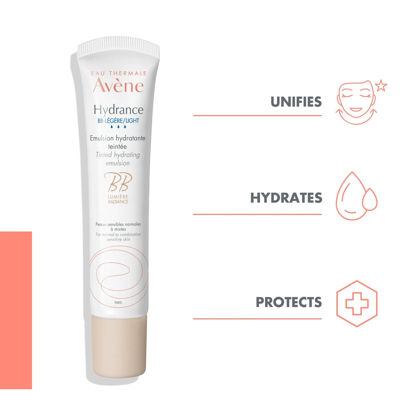 Avene Eau Thermale Hydrance BB Legere Emulsion Hydratante Teintee