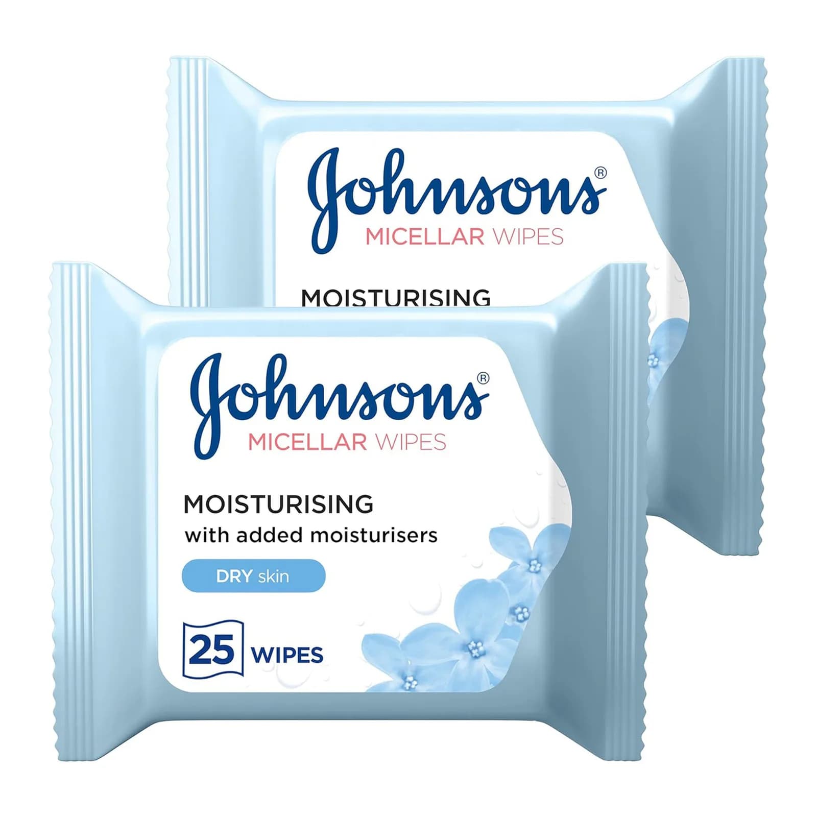 Johnson's Micellar Wipes Blue