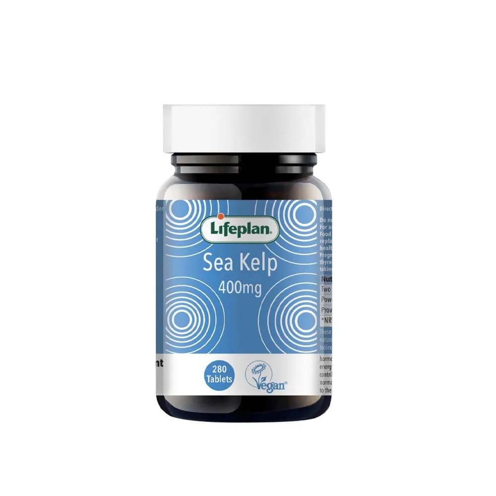 Life Plan Sea Kelp 400mg 280 Tablets