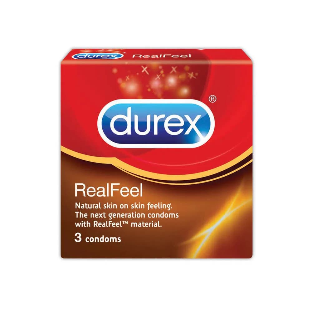 Durex Real Feel Condoms 3 pcs