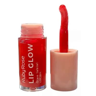 Ruby Rose Lip Glow Lip Oil Electric Red