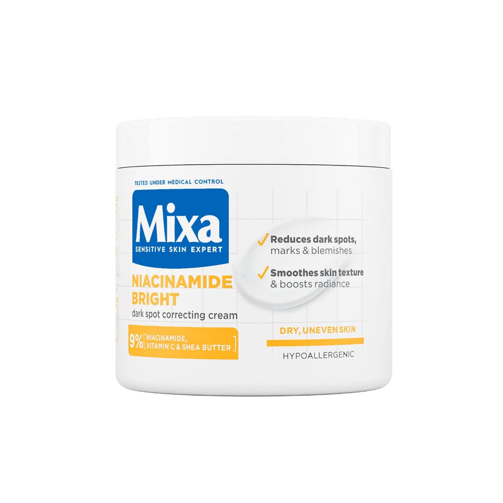Mixa Niacinamide Cream Jar 400 ml