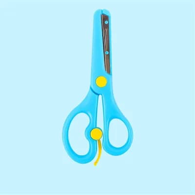 Or Bleu Safety Scissors
